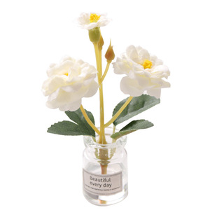 Miniature de nourriture miniature en verre, bouteille de <span class=keywords><strong>plante</strong></span>, rose osmanthus, modèle miniature à l'échelle 1:12 pour maison de poupée OB11 - Product Image 1