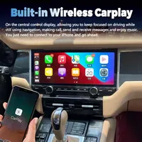 Lecteur vidéo GPS Navigation Carplay Head Unit 12.3 Inch Qled Screen Pour Porsche Macan 2011 2012-2018 Android 12 Car Stereo Radio