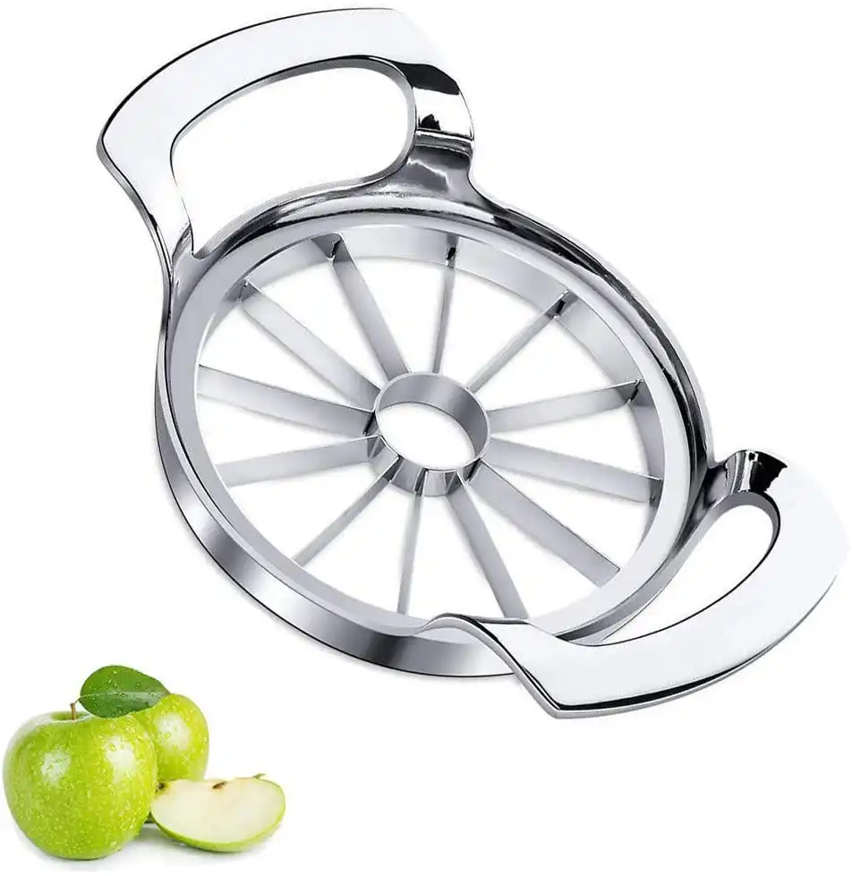 الثقيلة الفولاذ المقاوم للصدأ التجاري آلة تفريغ بذور ثمار التفاح ومقسم جهاز تقطيع التفاح