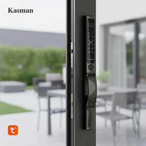 Kasman nguồn giá Slim smartlock cửa israeli <span class=keywords><strong>Z</strong></span> sóng trung tâm dữ liệu Máy quét ngón tay thông minh khóa cửa cho cửa ra vào - Product Image 1