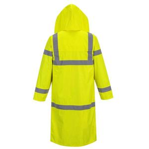 PORTWEST - H445YERS Manteau jaune haute visibilité 122cm-EAN 5036108269396 HI-VIS WORKWEAR - Product Image 2