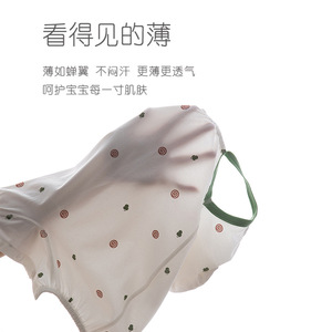 Mameluco sin mangas para bebé niña, de algodón fino, para verano, con estampado de caracol - Product Image 2