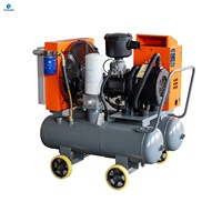 Compresseur d'air mobile à vis VFD Coolcube CCszdy75 55kW 75HP 8bar 116psi 10.5m³/min 371cfm Moteur à aimant permanent VSD