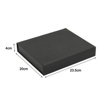 Scatola a portafoglio con chiusura magnetica in cartone con logo personalizzato di lusso Premium