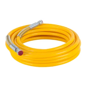 Factory directly yellow 1/4 inch 1/2 inch PVC spray hose light plastic tube