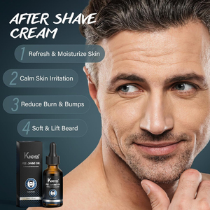 Aceite Pre-Afeitado KINGYES 30ml, Suaviza la <span class=keywords><strong>Barba</strong></span>, Hidrata la Piel, Afeitado Suave <span class=keywords><strong>para</strong></span> Hombres, Marca Privada OEM - Product Image 5
