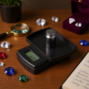 Balance à bijoux 200G 0.01G, balance de précision numérique pour pierres précieuses et petits objets - Product Image 3