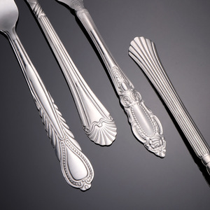 Ensemble de couverts jetables en acier inoxydable africain, cuillère, <span class=keywords><strong>fourchette</strong></span>, <span class=keywords><strong>couteau</strong></span>, vente en gros à prix réduit pour cadeaux d'affaires <span class=keywords><strong>et</strong></span> promotion - Product Image 3