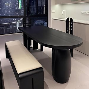 Modern Minimalist <b>Bench</b> Solid Wood Design For Dining Room Or <b>Entryway</b> Use - Product Image 2