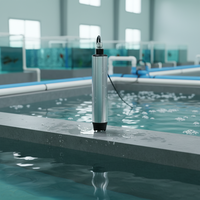 Sonde numérique de mesure de l'oxygène dissous fluorométrique NS-DO606, sonde RS-485 Modbus, moniteur industriel pour le traitement de l'eau potable