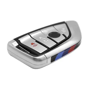 aftermarket remote complete key B-MW F series car 4 buttons remote key with 434mhz full smart HITAG-PRO ID 49 CHIP