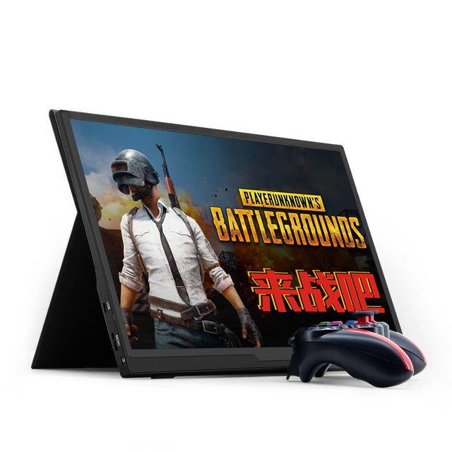 15.6 Inch 4k IPS Screen UHD Portable LED Computer Monitor with Gravity Sensor Automatic Rotation for PS4 Laptop Mac