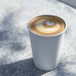 Gobelets en papier personnalisés à double paroi pour thé et café, imprimés sur mesure, haute qualité, 8 oz, pour boissons chaudes, vente en gros - Product Image 1