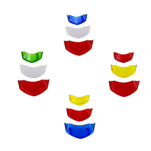 Para piezas <span class=keywords><strong>de</strong></span> scooter Vespa, cubierta decorativa del panel frontal, cubierta <span class=keywords><strong>de</strong></span> bocina, 3 piezas, color transparente para PRIMAVERA 150 SPRINT 150 - Product Image 2