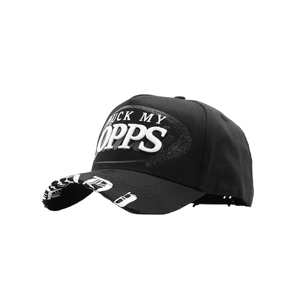 Gorras Dandi de Alta Calidad, I MISS the OLD DAND, Gorra de Béisbol de 5 Paneles de Gamuza, Bordado 3D Personalizado, Forro de Satén, Gorra Trucker con Cierre a Presión - Product Image 4