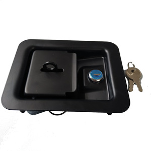 Loquet de boîte à outils pour camion YH9981, serrure de <span class=keywords><strong>porte</strong></span> d'entrée pour camping-car, <span class=keywords><strong>remorque</strong></span> de voyage, poignée de <span class=keywords><strong>porte</strong></span> de camping-car avec clés, cylindre de serrure à palette pour boîte à outils - Product Image 5