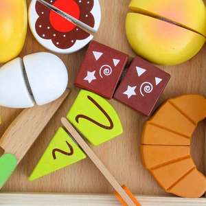 Bâton magique en bois pour enfants, bâton q <span class=keywords><strong>Le</strong></span>, pour <span class=keywords><strong>la</strong></span> maternelle, maison de jeu, repas, ustensiles de cuisine, éducation précoce et intellectuel - Product Image 6