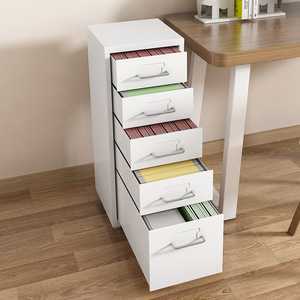 Organizador de oficina con cajones, unidad de almacenamiento móvil de 5 niveles para uso en escritorio - Product Image 3