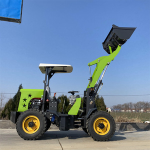 Machine de chargement télescopique articulée 4x4 de 800 kg sur roues à vendre - Product Image 2