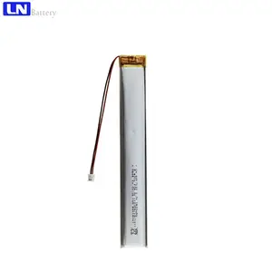 High Rate C-rate Power Rechargeable LN8017120 1600mAh 3.7v lithium battery factory