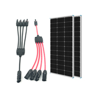 Arnés de cable solar tipo Y de cinco vías al por mayor ODM 1 a 4 para conexión de paneles solares