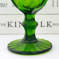 LANGXU fête de mariage diamant coupe gaufré classique verre à vin rouge cristal gobelets à pied verre vintage
