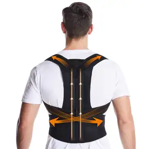 Có thể điều chỉnh lại tư thế Corrector cho thắt lưng vai và thở trở lại hỗ trợ cải thiện tư thế