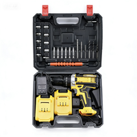 Perceuse à percussion sans fil 21V personnalisable OEM en gros avec vitesse variable, qualité professionnelle, personnalisable pour usage en construction
