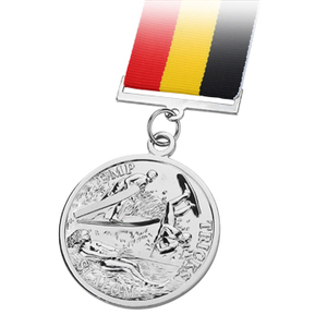 Medalla Deportiva Personalizada de Metal Esmaltado con Diseño 3D Hueco para Maratón - Product Image 5