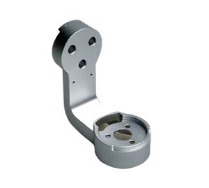 Modèle 3D de haute qualité pièces métalliques usinées par CNC aluminium bleu argenté anodisé dur pour les services d'acier de machines de processus de fraisage - Product Image 1