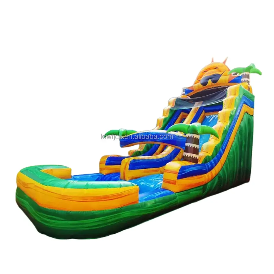 Inflatable bouncer house jumping bouncy castle water slide combo for party rental