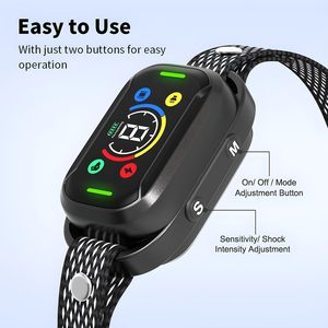 New Product Patent Design Smart <b>Dog</b> Anti Bark <b>Collar</b> Vibration Anti-bark <b>Collar</b> with Color Screen - Product Image 6
