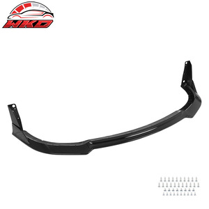 Compatible con Charger SRT 2015-2016 V4 Estilo B, Labio de Parachoques Delantero en Negro Brillante - Product Image 5