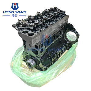 Excavator Spare Parts 4HF1 Short <b>Block</b> Complete Engine Rebuild Kits <b>Cylinder</b> <b>Block</b> Assembly for Isuzu Pickup Truck and Excavator - Product Image 3