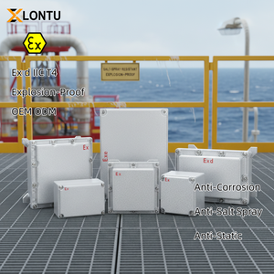 Boîtier de jonction antidéflagrant ATEX Ex <span class=keywords><strong>E</strong></span> d IIB IIC IP65 pour Zone 1 Zone 2 Environnement dangereux - Product Image 1