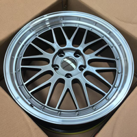 Rines de Aleación de Aluminio Fundido de 15 16 17 18 19 Pulgadas 5x112 5x114.3 5x120 4x100 4x114.3 5x100 5x108 para Autos de Pasajeros