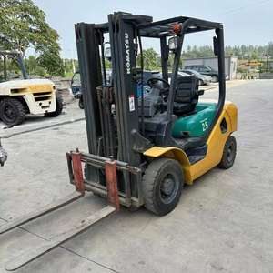 Montacargas Usado Komatsu FD25 de 2.5 Toneladas, Diésel, Tracción 4x4, Elevación Hidráulica para Terreno Accidentado, 1 Año de Garantía - Product Image 4