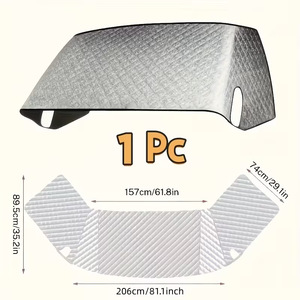 Auvent de caravane pour <span class=keywords><strong>camping</strong></span>-<span class=keywords><strong>car</strong></span> Ford E450 Classe C - Protection solaire et anti-neige en maille robuste pour véhicule extérieur, taille universelle - Product Image 3