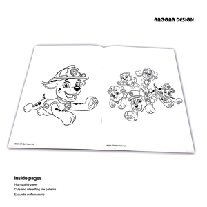 Set Artistico per Bambini a Tema Fattoria: Blocco da Colorare e Pastelli con 24 Colori, Pastelli con Motivi di Animali e <span class=keywords><strong>Libro</strong></span> da Colorare a Tema Fattoria - Product Image 4