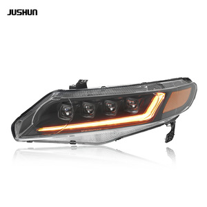 Ensemble de phares Jushun pour Civic 8ème génération, feux de jour à LED, feux de circulation, modèle FA1 - Product Image 3