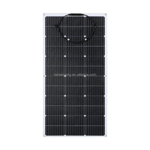 Panel Solar Monocristalino <span class=keywords><strong>Flexible</strong></span> de Silicona para Campamento, Caravana, Vehículo, Balcón, Velero, Yate, <span class=keywords><strong>Entrega</strong></span> Rápida - Product Image 3
