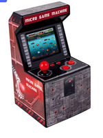 Mini borne d'arcade avec 200 jeux, écran couleur 2,5 pouces, joystick 8 directions, 2 boutons, console d'arcade miniature, cadeau de Noël