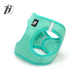 Populer perjalanan lembut bernapas Fashion tali hewan peliharaan untuk anjing kecil dan kucing grosir harga murah disesuaikan rompi anjing - Product Image 3