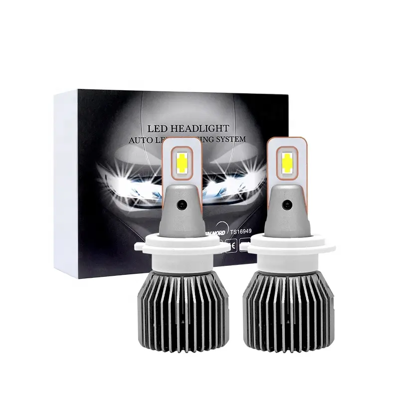 Jg A9 12V Xe dẫn ánh sáng bóng đèn 24V Xe Tải Đầu đèn H3 H4 H7 H11 H9 farol Đèn pha Kit 9005 9006 tự động hệ thống chiếu sáng LED tự động