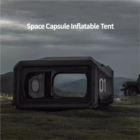 Tente gonflable technologique imperméable ultra-spacieuse pour le camping en plein air à coque souple