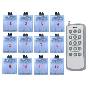 Party balloon remote controller 1 control 12 direct stick balloon 6V remote control switch