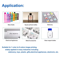 Nouvelle imprimante tampon automatique LC 6 couleurs avec 10 stations, vitesse de 1800 pièces/heure pour flacons pharmaceutiques et bouteilles chimiques