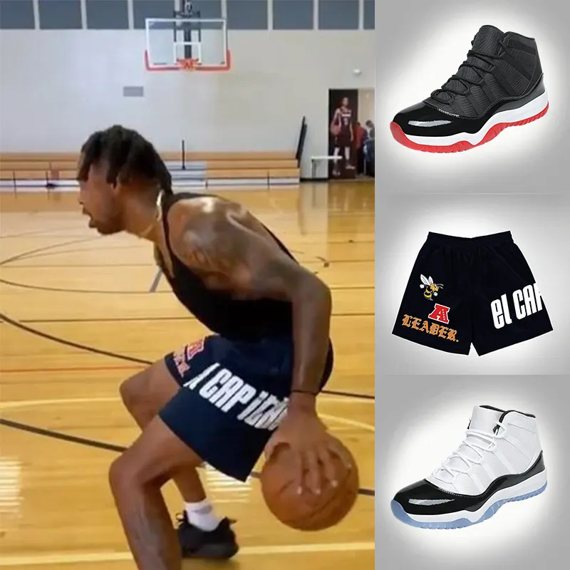 J 11 высокое качество Оригинальные баскетбольные короткие носки Джерси фирменное наименование дешевый Cut прочный размер 12 новая Баскетбольная обувь для мужчин