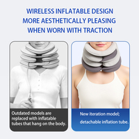 Dispositif de traction cervicale portable Tech Love, collier gonflable pour le cou, pour soulager la douleur, corriger la posture et soutenir la colonne vertébrale