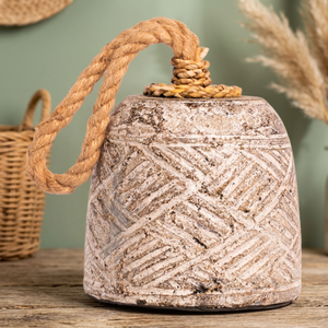 Tope de puerta de arcilla Bhuana 16x16x16 CM - Product Image 3